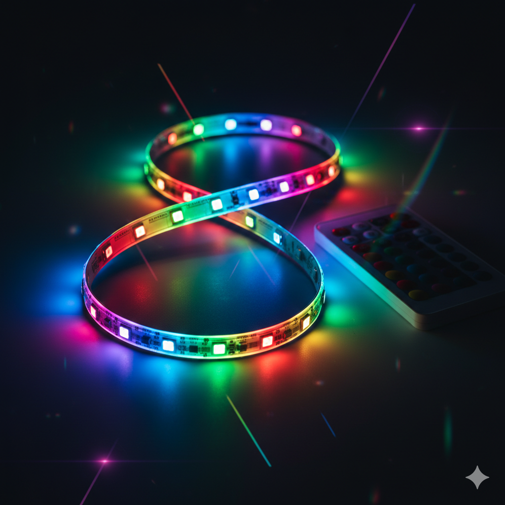 TIRA LED 5M CON CONTROL REMOTO