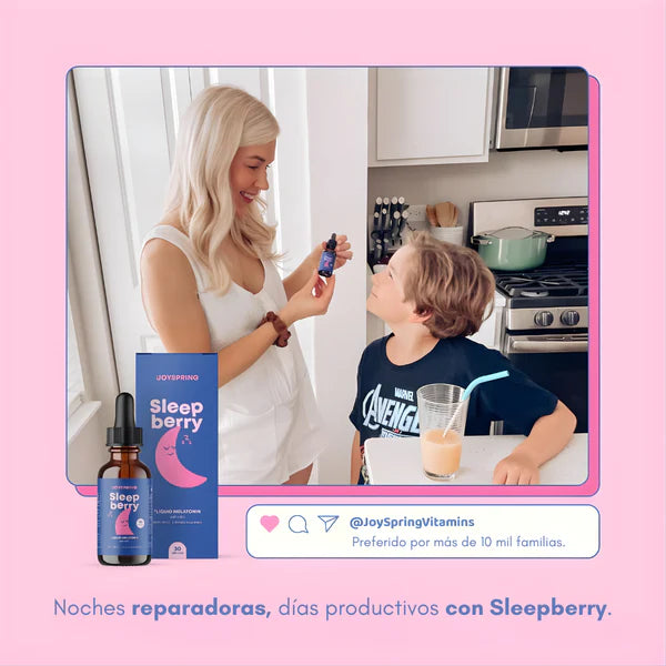 SLEEP BERRY – Descanso tranquilo, rutina nocturna y bienestar para los más pequeños