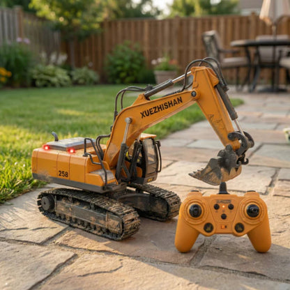 EXCAVADORA DE CONTROL REMOTO — Para el niño que tienes en casa y para el que aún vive en ti
