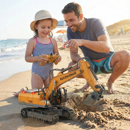EXCAVADORA DE CONTROL REMOTO — Para el niño que tienes en casa y para el que aún vive en ti
