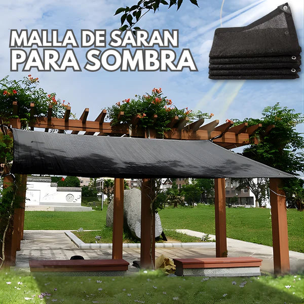 MALLA DE SARAN PARA SOMBRA – Protección solar eficiente, frescura constante y espacios exteriores más cómodos