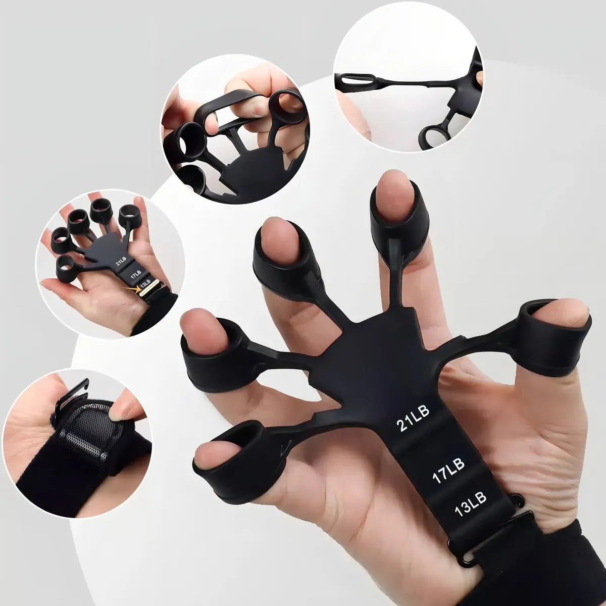 ENTRENADOR DE DEDOS Y MUÑECA PRO