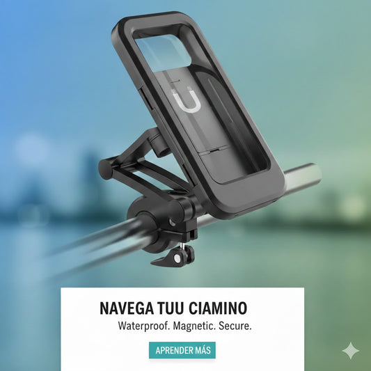 SOPORTE UNIVERSAL DE CELULAR PARA MOTO