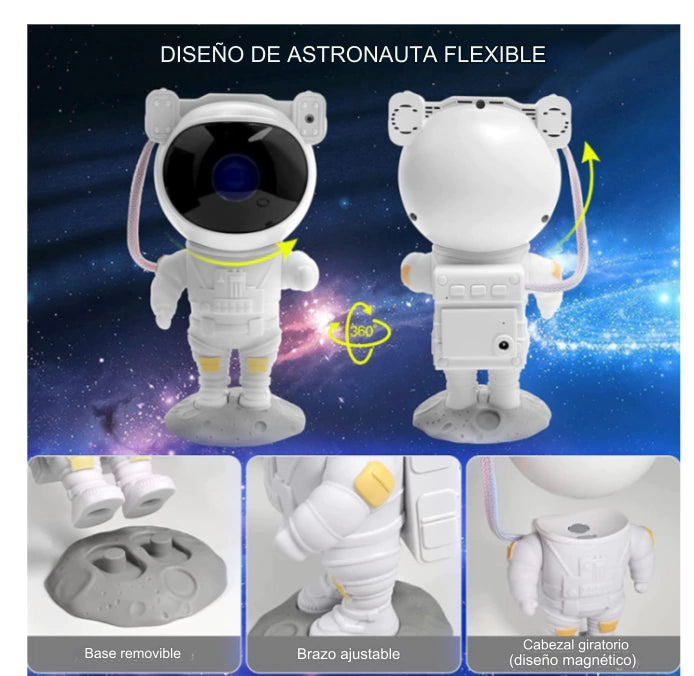 Astronauta Proyector de Galaxias + ENVIO GRATIS