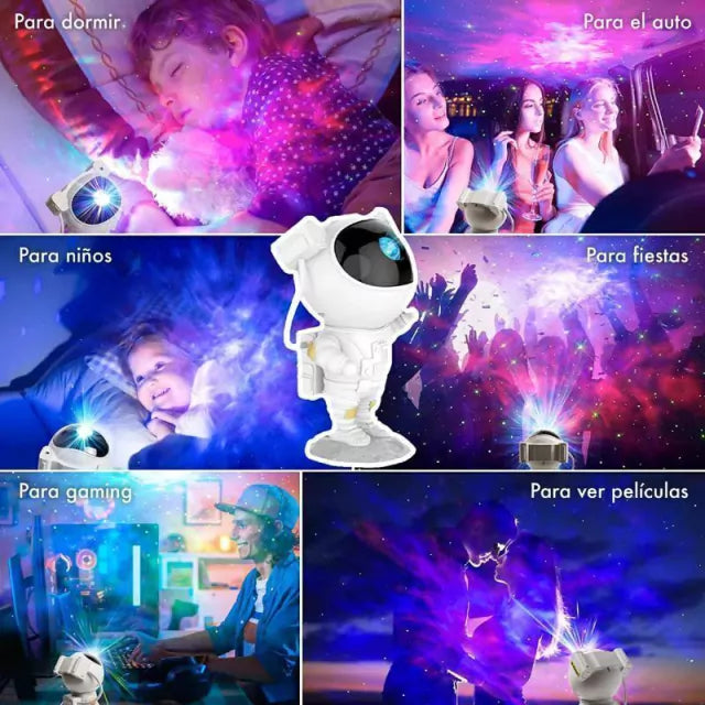Astronauta Proyector de Galaxias + ENVIO GRATIS