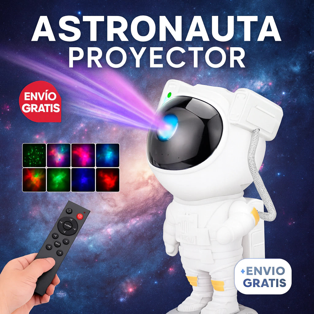 Astronauta Proyector de Galaxias + ENVIO GRATIS