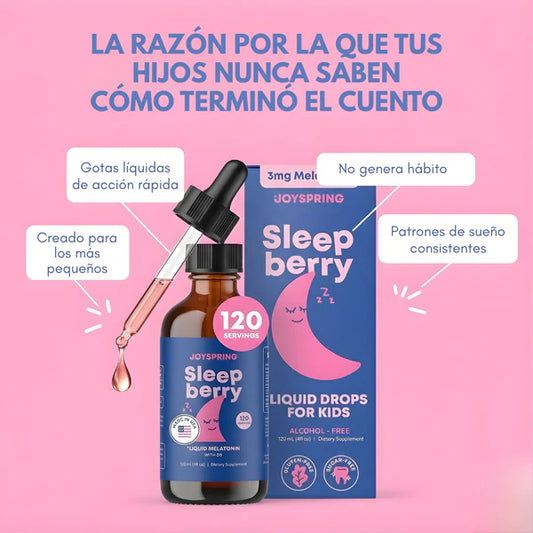 SLEEP BERRY – Descanso tranquilo, rutina nocturna y bienestar para los más pequeños