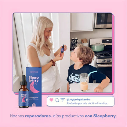 SLEEP BERRY – Descanso tranquilo, rutina nocturna y bienestar para los más pequeños